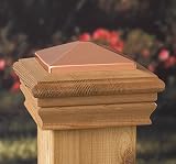 6X6 Newport Copper High Top Post Cap [CAPITOL CITY LUMBER]
