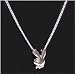 Playboy Rabbit Head Necklace