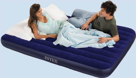 Intex 203 x 183 x 22 CM Luftbett Luftmatratze