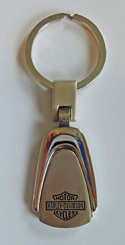 Harley Davidson Chrome Teardrop Keychain