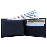 Leatherbay Basics - Double Fold Genuine Leather Wallet
