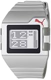 PUMA Men's PU910861008 Jet  Sleek Metallic Silver Digital Watch