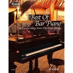 Schott Piano Lounge: BEST OF BAR PIANO mit Bleistift -- 30 beliebte Melodien f�r Bar-Piano aus Jazz, Pop, Musical und Filmmusik u.a. mit AS TIME GOES BY, SOMETHIN' STUPID und NEW YORK, NEW YORK in klangvollen, mittelschweren Arrangements f�r Klavier von Carsten Gerlitz (Noten/sheet music)