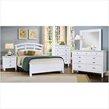 Bundle-59 Twilight Snow White Arch Bed Bedroom Set Size: King