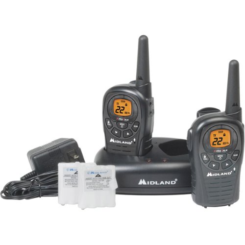 Charcoal Color X-TRA TALK GMRS 2-Way Radio With 24-Mile Range