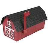 Flambeau T-1003 Barn with Black Roof, Red (Discontinued by Manufacturer)