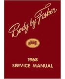 1968 OLDSMOBILE PONTIAC Body Service Shop Manual Book
