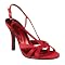 Women's Mossimo&reg; Hailey Knotted Strappy Heels - Red