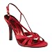 Women's Mossimo® Hailey Knotted Strappy Heels - Red