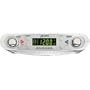 GPX KCDP2004 Under-Cabinet AM/FM Clock Radio with Timer and Alarm