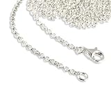 charms SilberDream 925 Sterling Silber Charm Halskette 50cm Kette für Charms Armband Anhänger FC00295 1