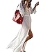 Tenflyer Women Sexy Long Slit Beach Bikini Cover-up Dress
