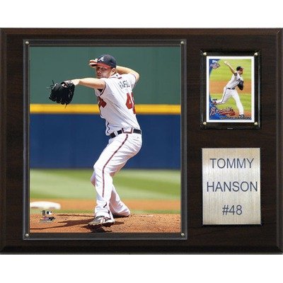 MLB Atlanta Braves Tommy Hanson Player Plaque