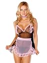 Parisian Maid SeXy Costume 4 Piece Set