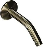 Danze D481136BN 6-Inch Shower Arm with Flange, Brushed Nickel
