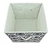 DII CAMZ35076 Fabric Storage Bins for Nursery Offices and Home Organization, 11 x 11 x 11/Large, Black