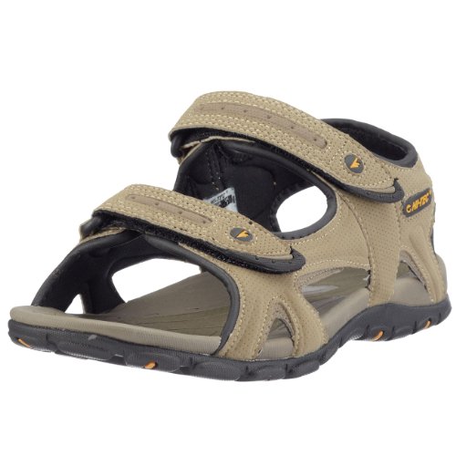 Hi-Tec Men's Owaka Smokey Brown/Taupe/Dijon Sandal F000453/042/01 12 UK, 46 EU, 13 US