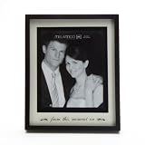 Melannco 8x10 Black Wedding Frame "From this Moment"