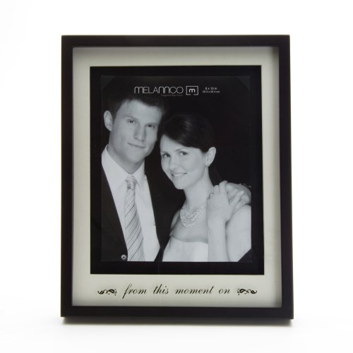 Buy Now at Amazon.com: Melannco 8x10 Black Wedding Frame From This Moment