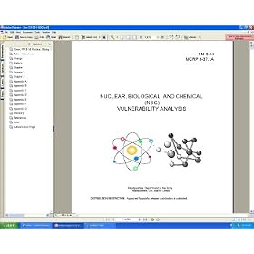 U.S. Army FM 3-14 Nuclear, Biological, And Chemical (NBC) Vulnerability Analysis: Terrorist Dirty Bomb Assessment: Field Manual Guide Book on CD-ROM