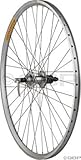 Handspun Rear 700c Shimano Tandem Velocity DYAD 40h Silver