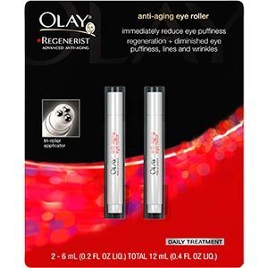  Olay Regenerist Anti-aging Eye Roller Features Precision Micro-rollers That Gently Massage in a Concentrated2-pack - 6 Ml Each 