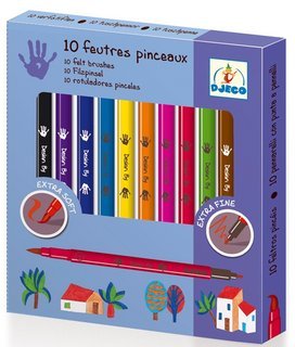 Felt Bold Markers, set of 10