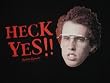 Napoleon Dynamite Heck Yes T-shirt Black