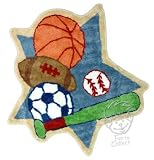 Lambs & Ivy Sports USA Rug