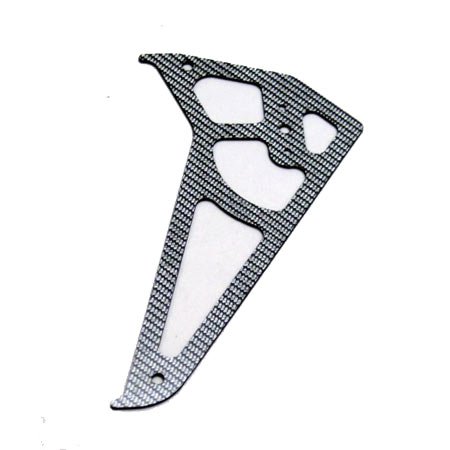 "CF Rotor Fin, Silver: Blade 400" "CF Rotor Fin, Silver: Blade 400"