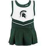 Nike Michigan State Spartans Infant Green Cheer Dress & Bloomers