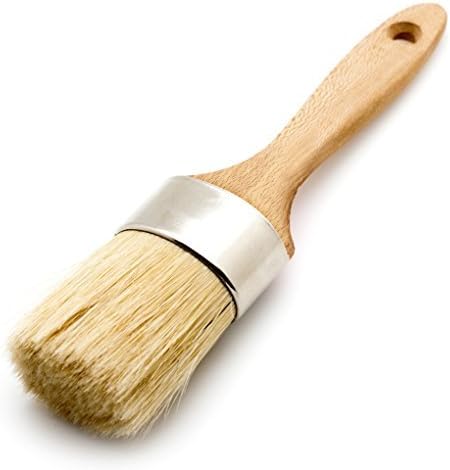 Bruegel Round Paint Brush - Perfect for Chalk Paint & Wax - Maximum Bristle Retention - Enjoy Smooth Painting Experiences - Lifetime Guarantee, Model: (Tools & Outdoor gear supplies)