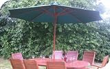 Review alfresia  / 2.5m Wood Frame Parasol