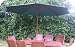 2.5m Wood Frame Parasol