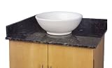 Westport Bay 2500-3000-1820 30-Inch Granite Vessel Vanity Top, Ocean Green