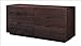 Furniture FX CG3000DR6CP 3000 Series 6-Drawer Dresser in Cappuccino