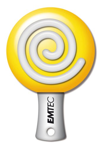 EMTEC M300 Lollipop Series Drive (Yellow)