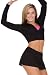 Capezio Skort-Black-Large