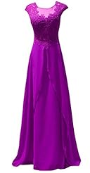 Chiffon Beaded Crystals Crystal Sequined Lace Evening Dress/Prom Dress 