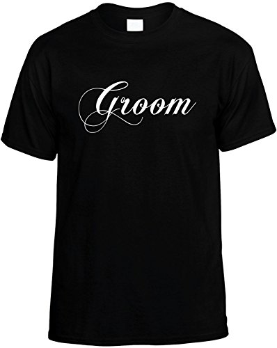 Unisex T-Shirt (GROOM) Wedding Bridal Party Novelty Shirt