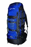 HIGH PEAK 31100 Tourenrucksack Zenith 75+10, anthrazit/blau