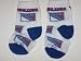 NEW YORK RANGERS Team Logo Cotton Baby Booties