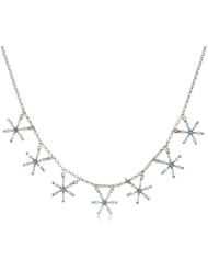 Lucky Brand Floral Collar Necklace, 17"