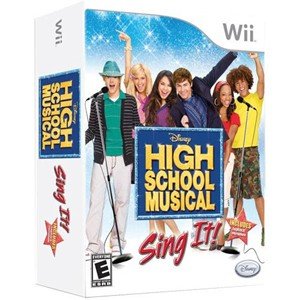 High School Musical: Sing It! Bundle w/ Microphone Wii