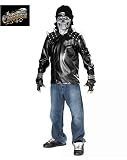 Metal Skull Rider Costume Teen
