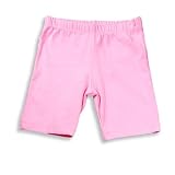 Private Label - Girl Capri Length Longer Bike Short, Pink
