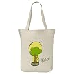 Lulu Think Green Canvas Shopper Tote