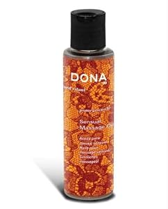Dona by Jo Engage Massage Oil, Pomegranate, 4.25 Ounce