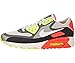 Nike Air Max Lunar90 WR Light Ash Grey/Black/Laser Crimson/White 654471-003