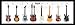 Guitar Heaven (Chart of Famous Guitars) Music Poster Print - 12" X 36"